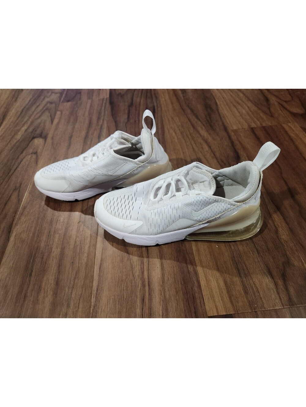 Nike Air Max 270 Women's Size 7 Running Shoes White